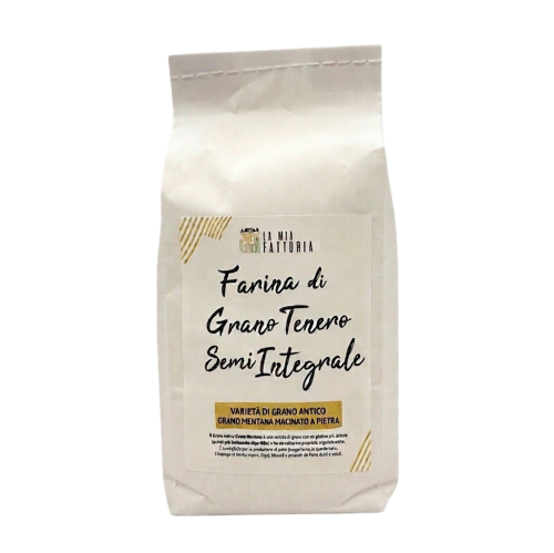 Farina Semi Integrale di Grano Mentana da 10 kg